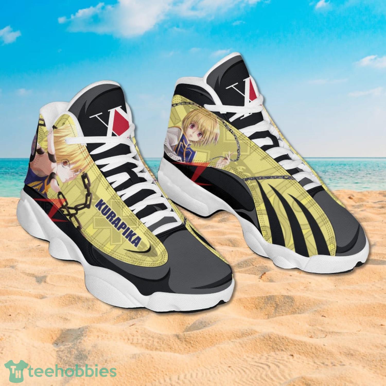 Hunter X Hunter Air Jordan 13 Sneakers Custom Kurapika Kurta Anime Shoes