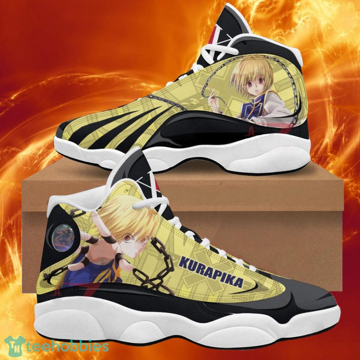 Hunter X Hunter Air Jordan 13 Sneakers Custom Kurapika Kurta Anime Shoes