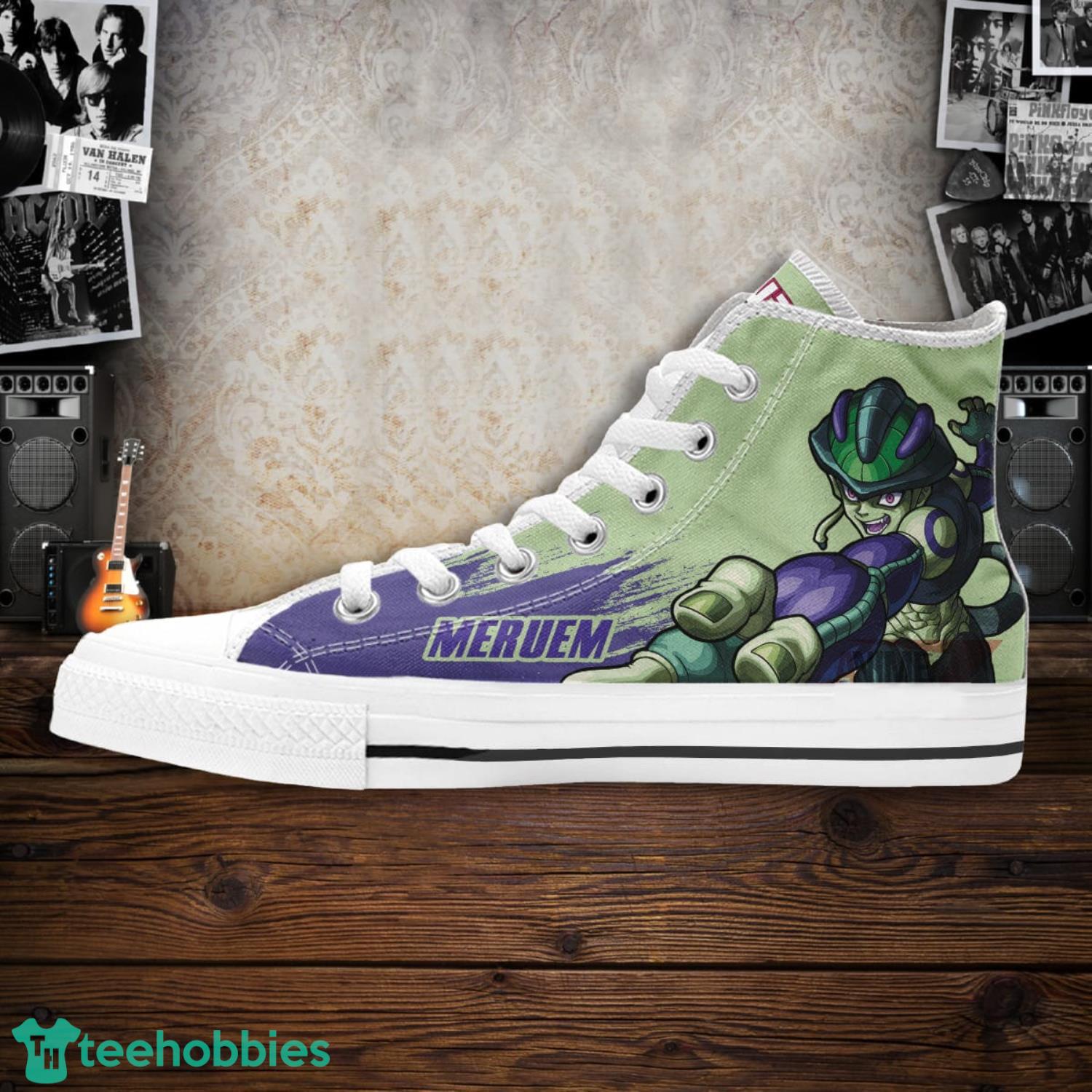 Hunter X Hunter Meruem High Top Canvas Shoes Gift For Fans Product Photo 4 Hunter X Hunter Meruem High Top Canvas Shoes Gift For Fans Product Photo 4