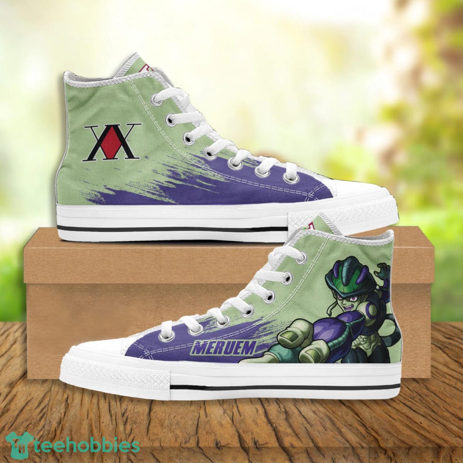 Hunter X Hunter Meruem High Top Canvas Shoes Gift For Fans Product Photo 1 Hunter X Hunter Meruem High Top Canvas Shoes Gift For Fans Product Photo 1