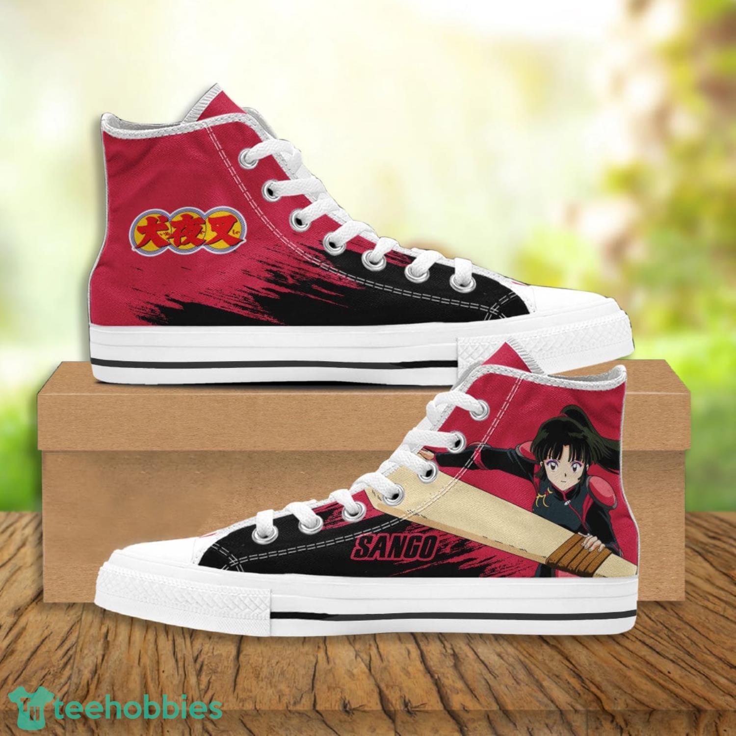 Inuyasha Sango High Top Canvas Shoes Gift For Fans Product Photo 1 Inuyasha Sango High Top Canvas Shoes Gift For Fans Product Photo 1