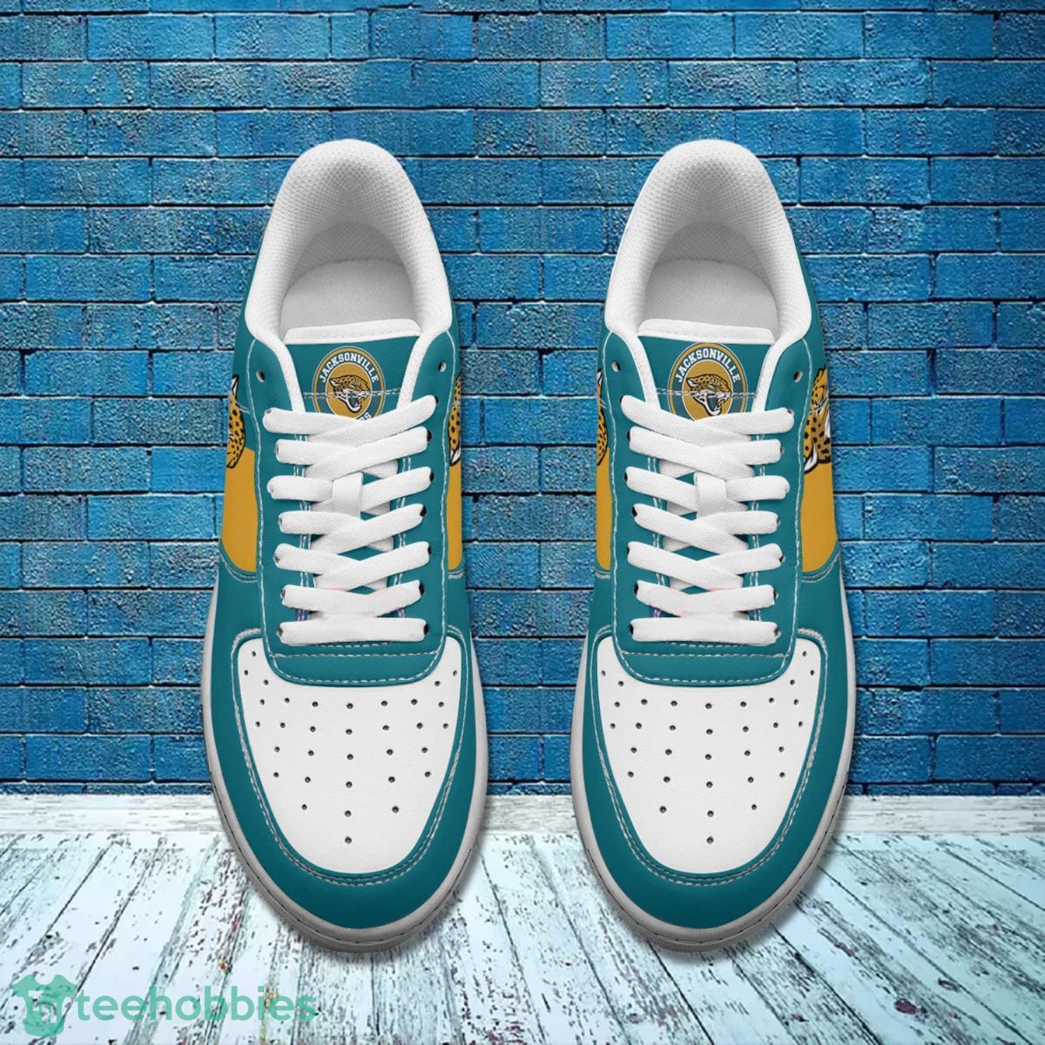 Jacksonville Jaguars NFL Logo Air Force Shoes Gift For Fans Product Photo 4 Jacksonville Jaguars NFL Logo Air Force Shoes Gift For Fans Product Photo 4