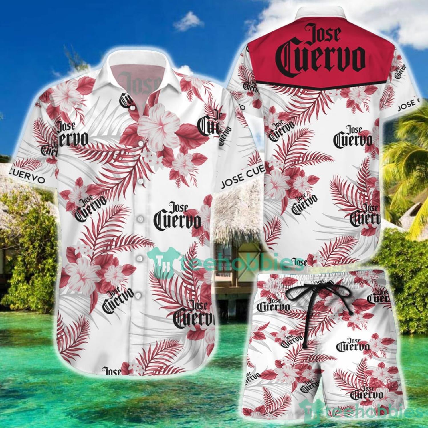 Jose Cuervo Hawaiian Shirt And Short Product Photo 1 Jose Cuervo Hawaiian Shirt And Short Product Photo 1