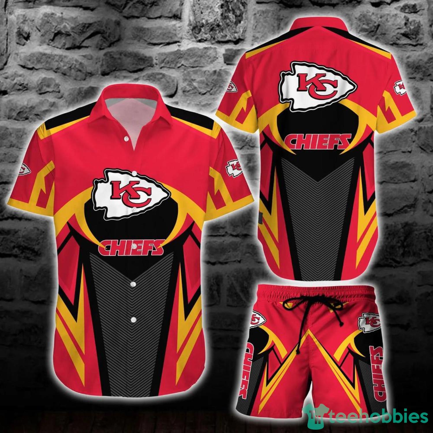 Kansas City Chiefs Footbal NFL Cool Hawaiian Shirt And Short Product Photo 1