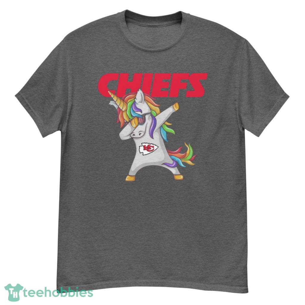 Kansas City Chiefs NFL Football Funny Unicorn Dabbing Sports T