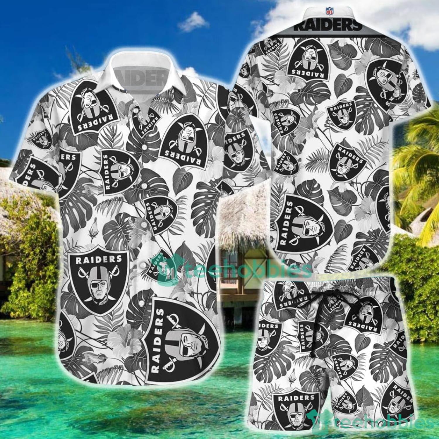 NFL Las Vegas Raiders Hawaiian Shirt And Short Style Hot Trends