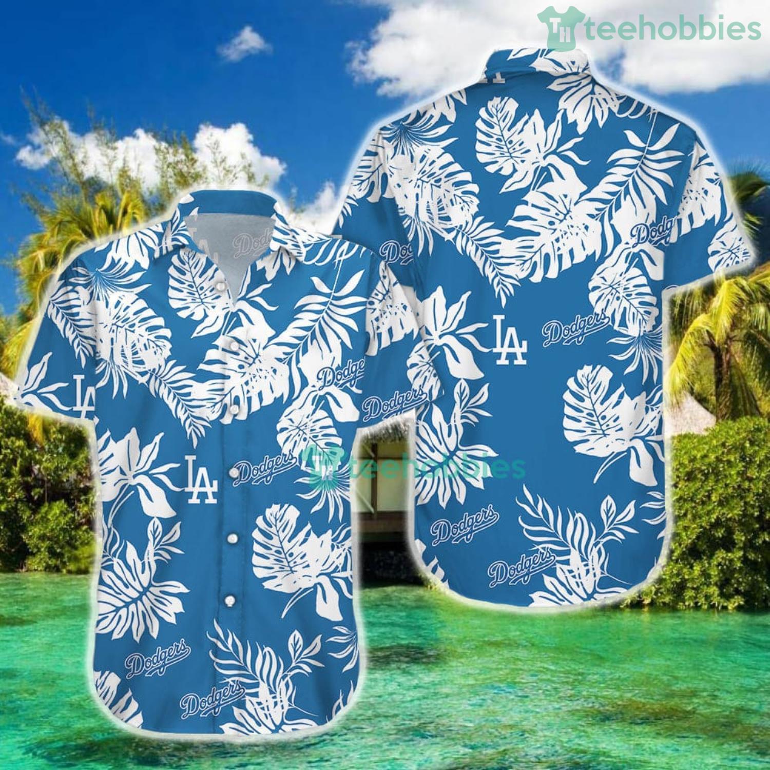 La Dodgers Tropical Hawaiian Shirt