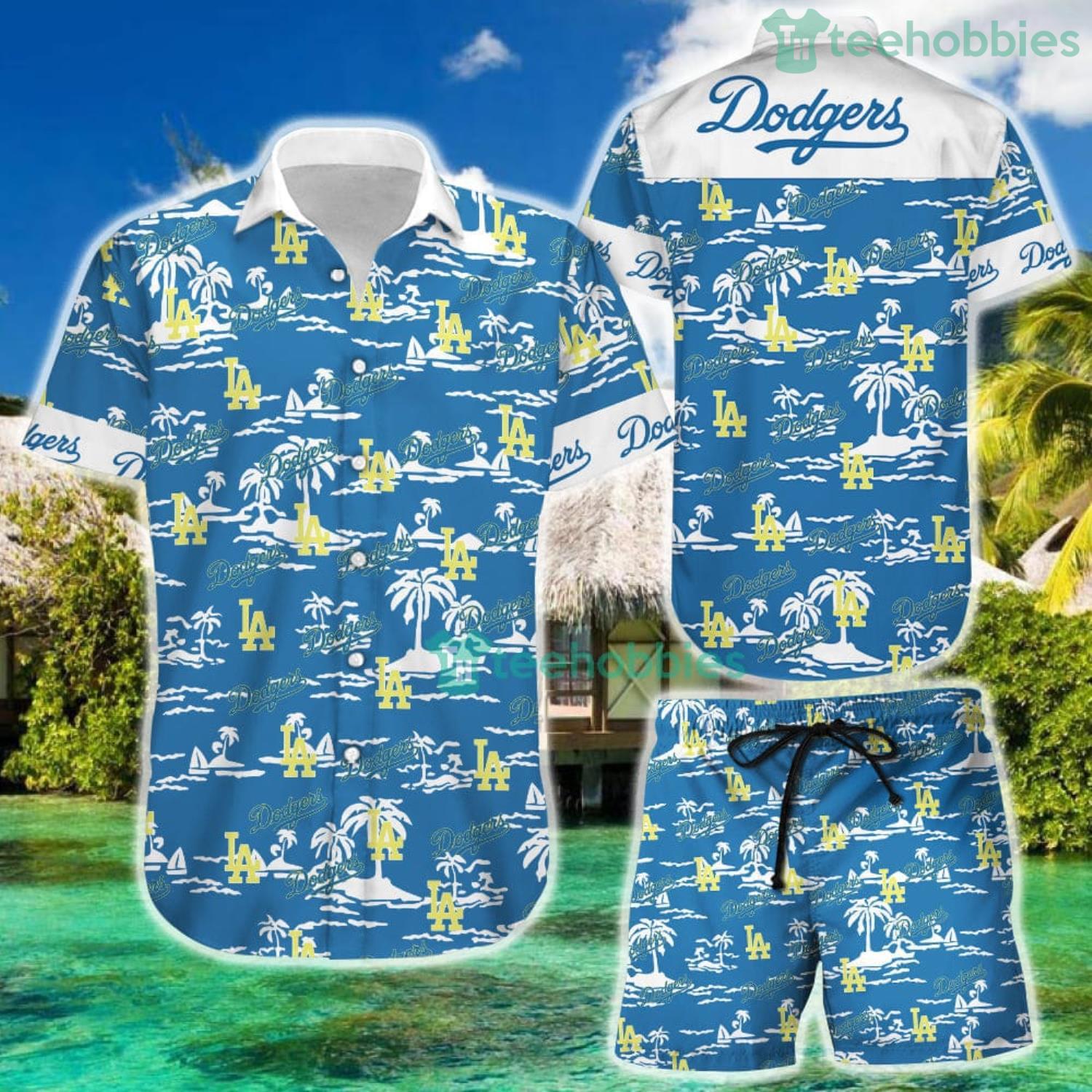 vintage dodgers hawaiian shirt