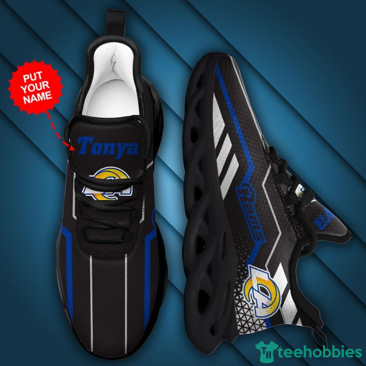 Los Angeles Rams Custom Name Max Soul Sneakers Running Shoes Product Photo 6 Los Angeles Rams Custom Name Max Soul Sneakers Running Shoes Product Photo 6