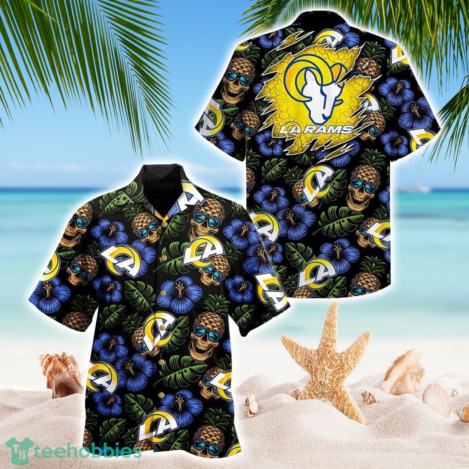 Los Angeles Rams NFL Pineapple Hawaiian Shirt - Los Angeles Rams NFL Pineapple Hawaiian Shirt