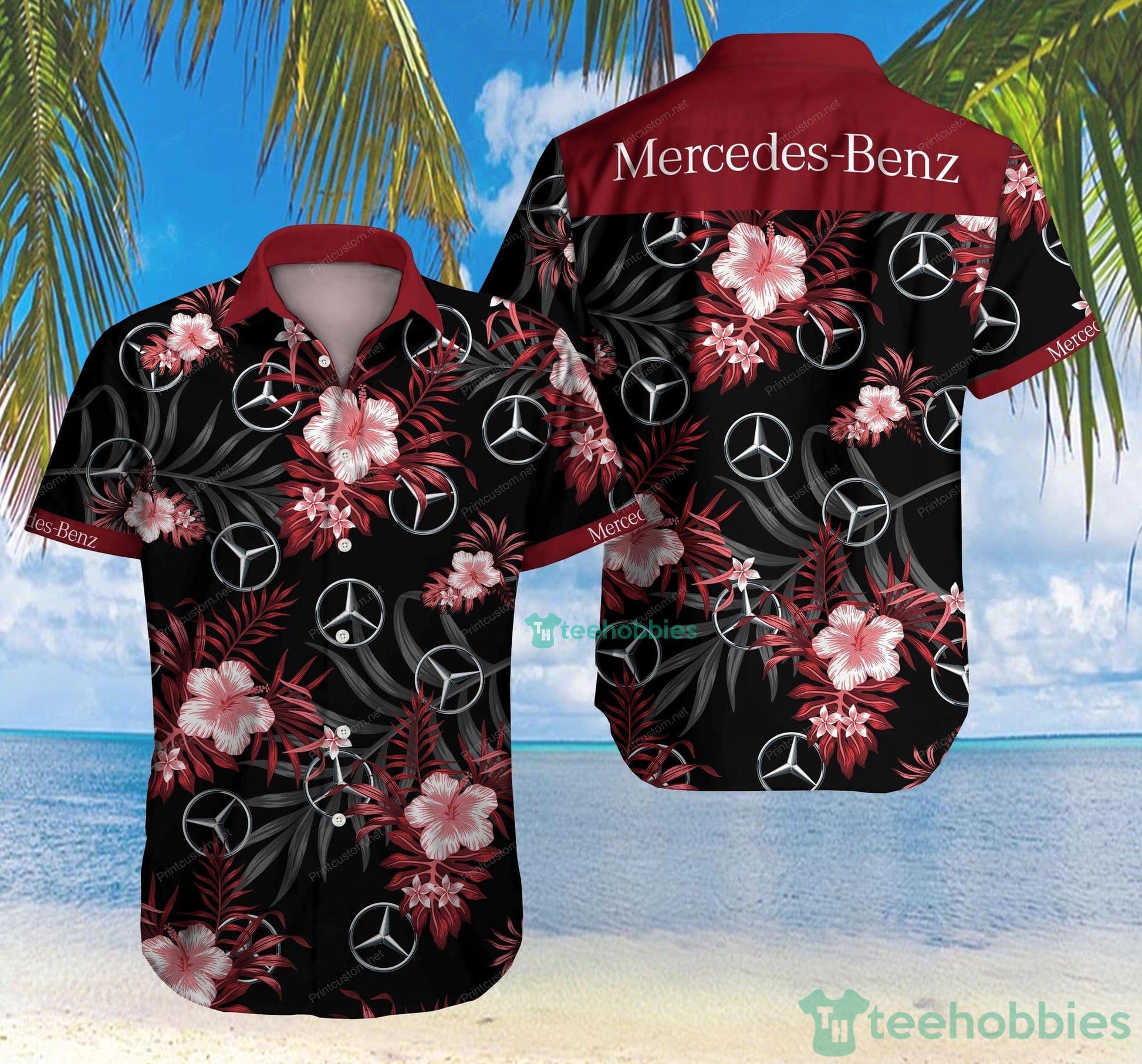 Mercedes Hawaii Hawaiian Shirt And Short Product Photo 1 Mercedes Hawaii Hawaiian Shirt And Short Product Photo 1