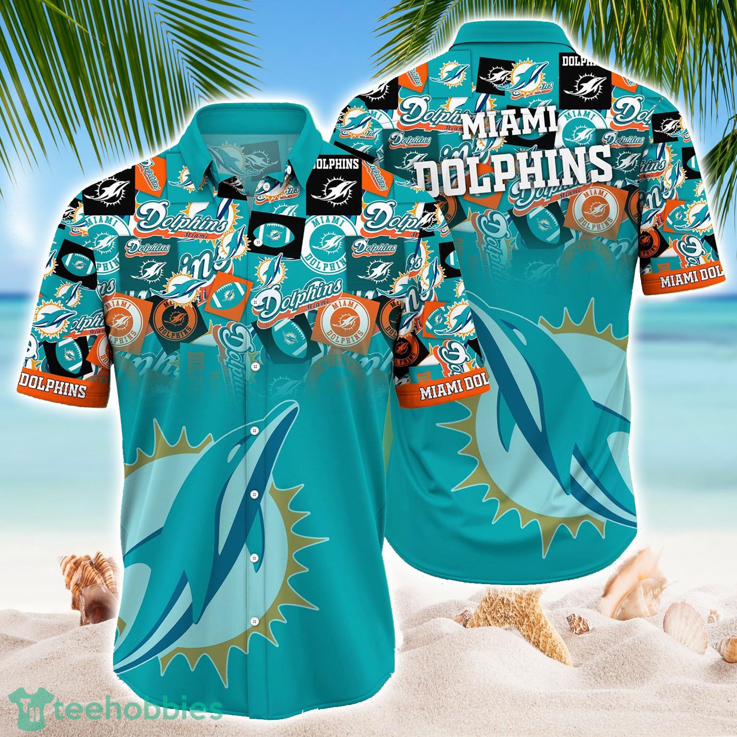 Miami Dolphins Nfl Summer Beach Hawaiian Shirt