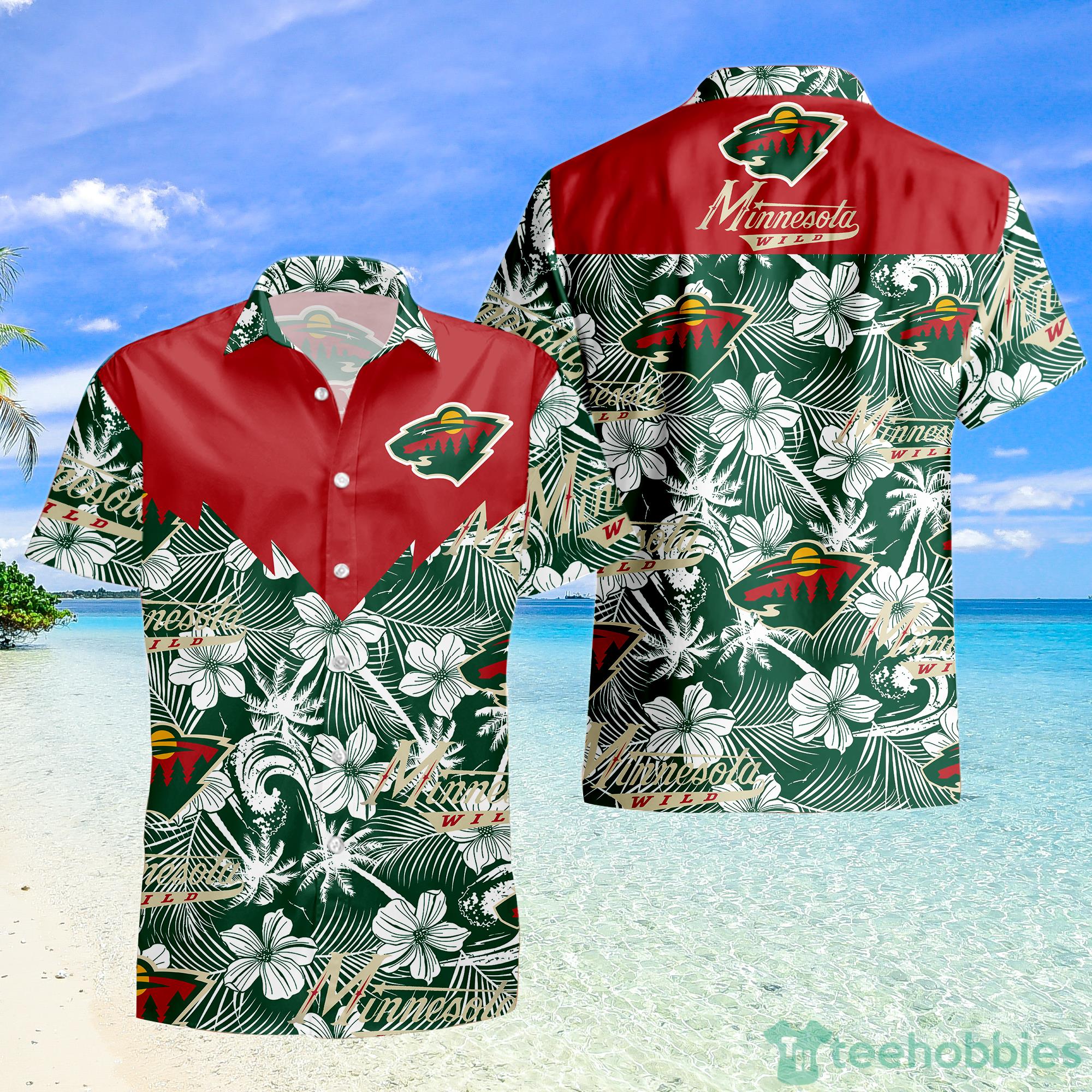 Minnesota wild hawaiian jersey new arrivals