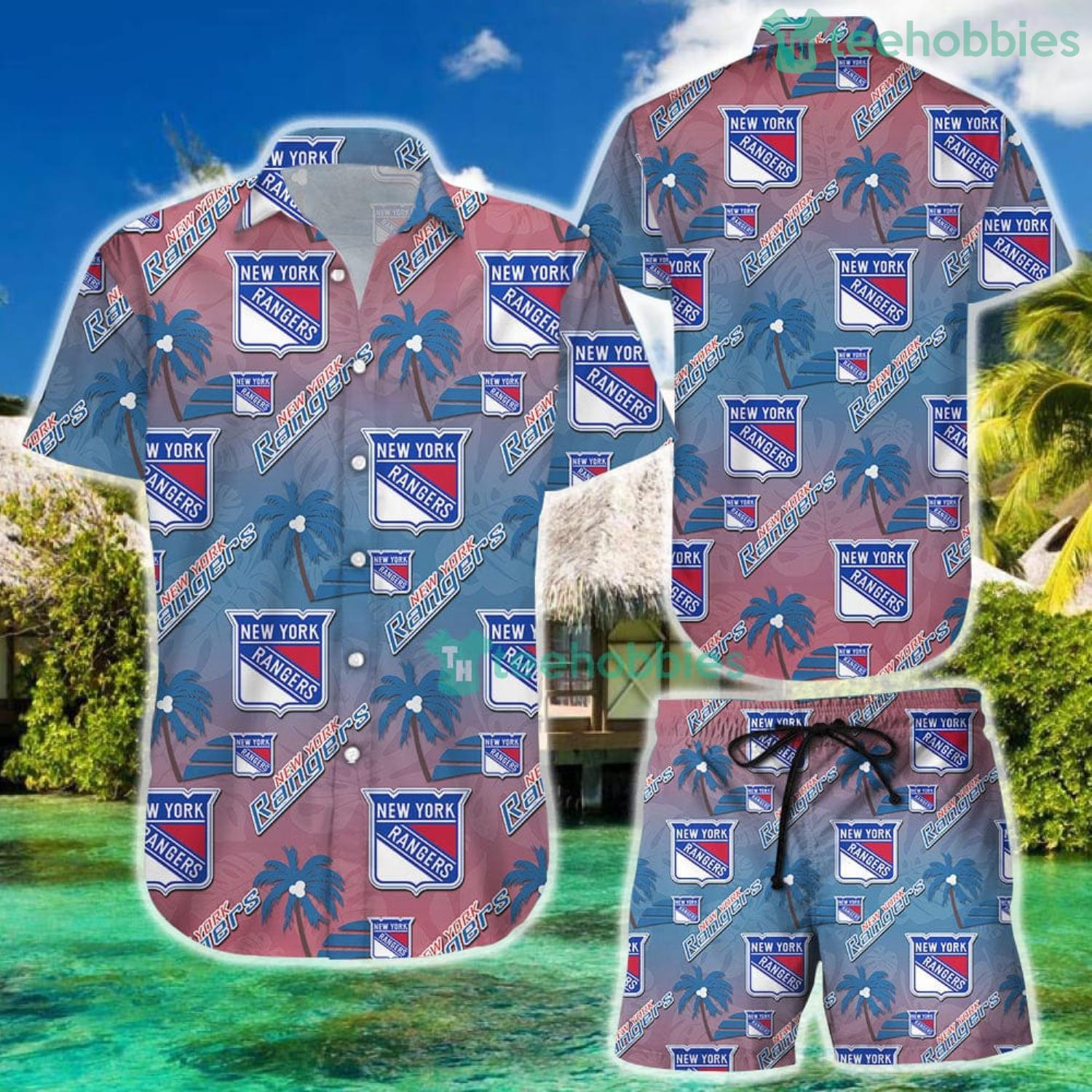 New York Rangers NHL Flower Hawaiian Shirt Unique Gift For Fans