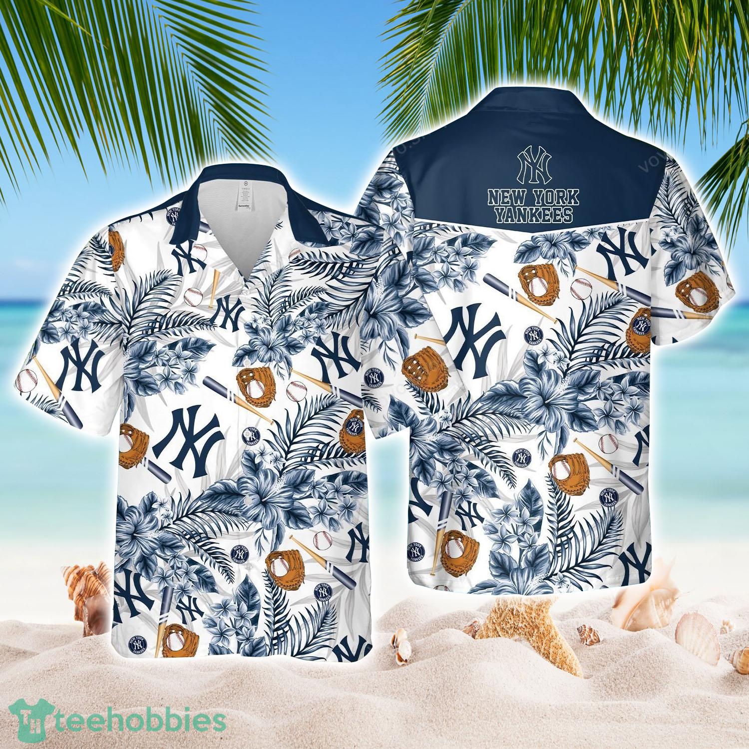 hawaiian yankees shirt