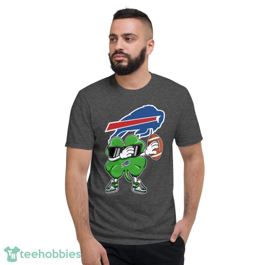 NFL Buffalo Bills Football Dabbing Four Leaf Clover St. Patrick’s Day For Fans T Shirt Product Photo 3 NFL Buffalo Bills Football Dabbing Four Leaf Clover St. Patrick’s Day For Fans T Shirt Product Photo 3