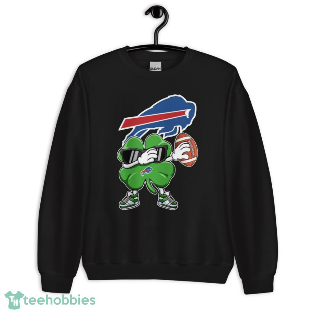 NFL Buffalo Bills Football Dabbing Four Leaf Clover St. Patrick’s Day For Fans T Shirt Product Photo 6 NFL Buffalo Bills Football Dabbing Four Leaf Clover St. Patrick’s Day For Fans T Shirt Product Photo 6