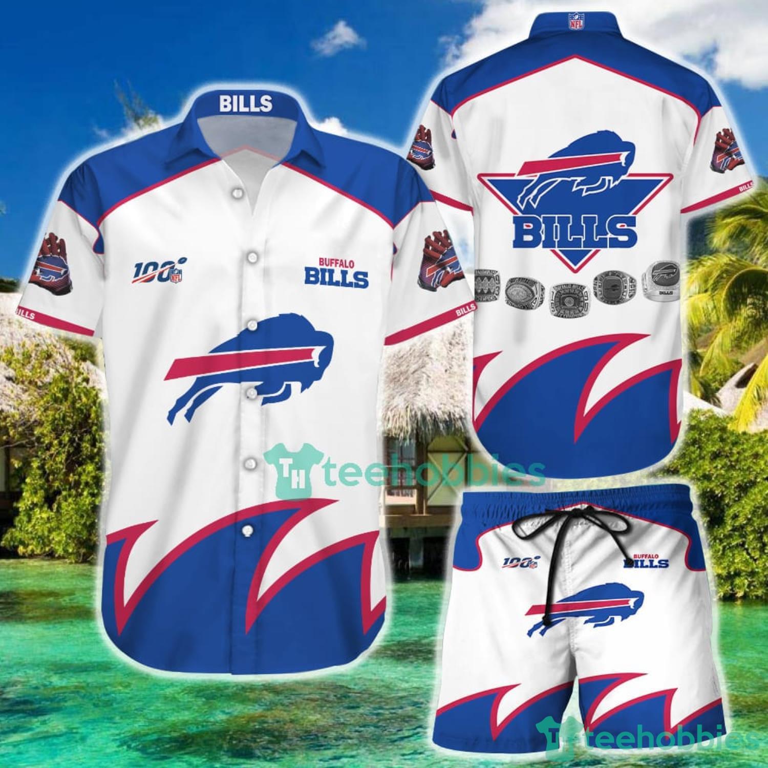 Nfl Buffalo Bills Hawaiian Shirt And Short Product Photo 1