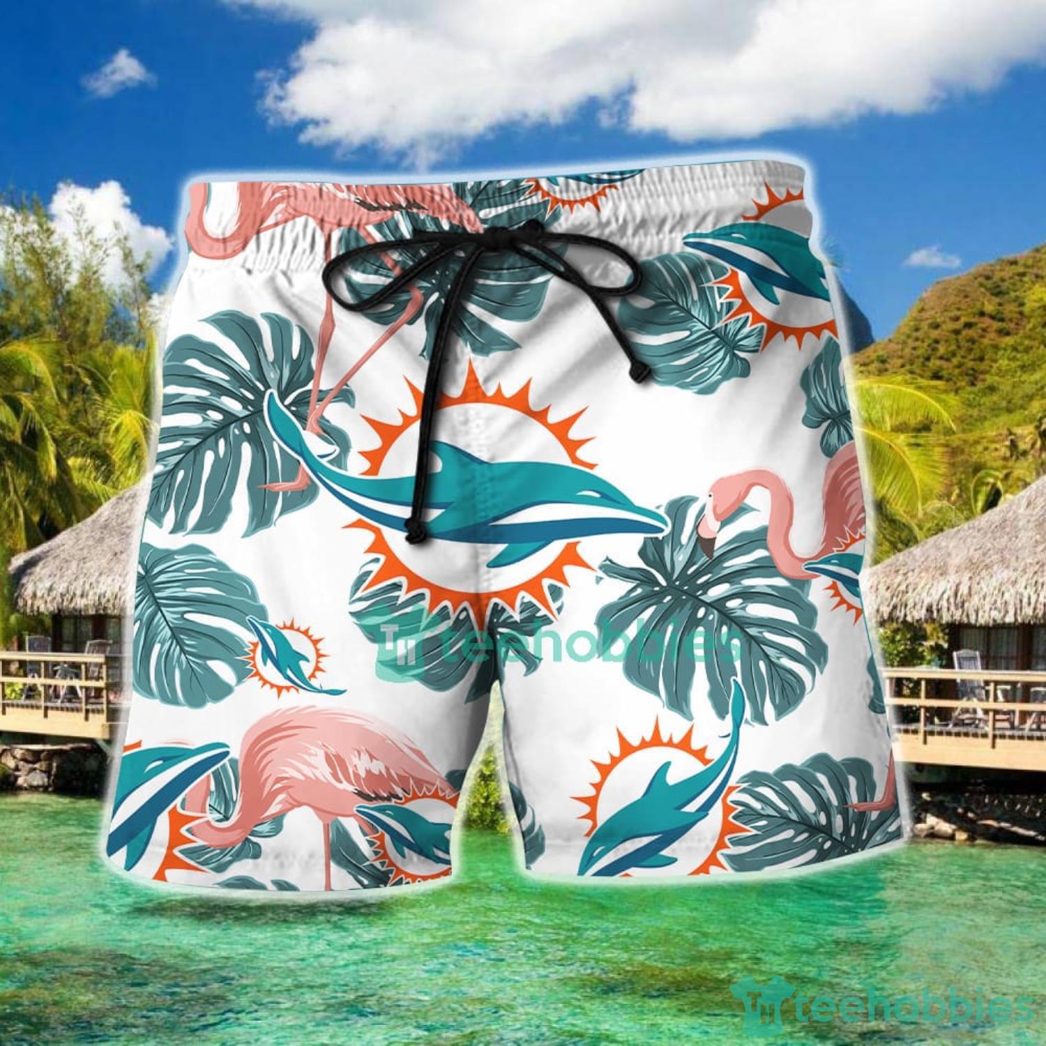 Miami Dolphins NFL Hawaiian Shirt And Short Sekeleton Design Hot Short  Styles For Men Women