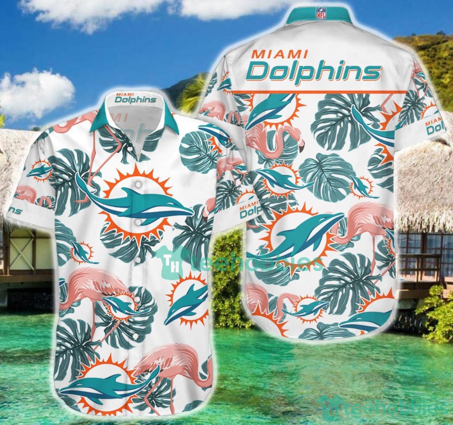 Miami Dolphins NFL Hawaiian Shirt And Short Sekeleton Design Hot Short  Styles For Men Women