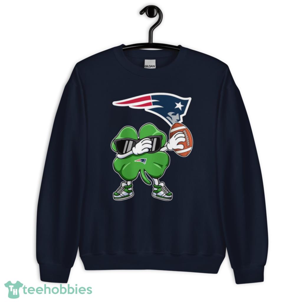 NFL New England Patriots Football Dabbing Four Leaf Clover St. Patrick’s Day For Fans T Shirt Product Photo 5 NFL New England Patriots Football Dabbing Four Leaf Clover St. Patrick’s Day For Fans T Shirt Product Photo 5