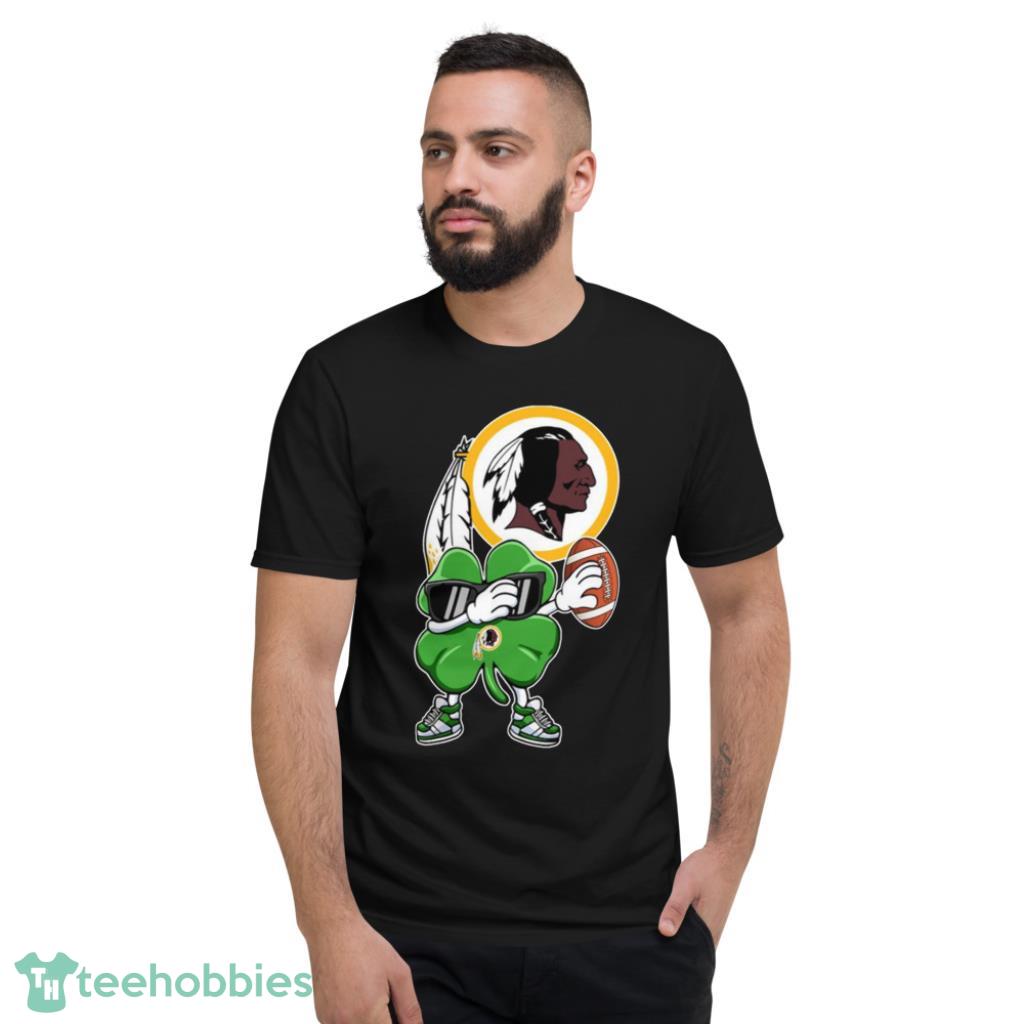 NFL Washington Redskins Three Leaf Clover St Patrick's Day Football Sports  Youth T-Shirt