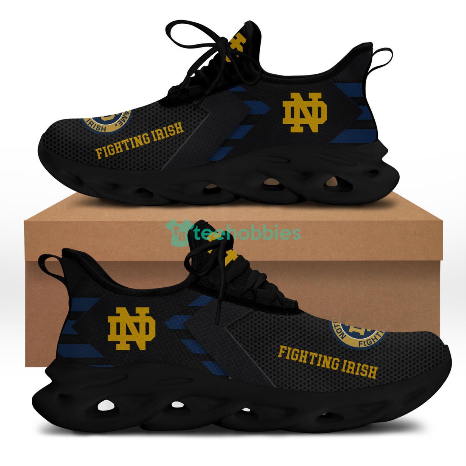 Notre Dame Fighting Irish Max Soul Sneaker Running Shoes For Fans Product Photo 1 Notre Dame Fighting Irish Max Soul Sneaker Running Shoes For Fans Product Photo 1