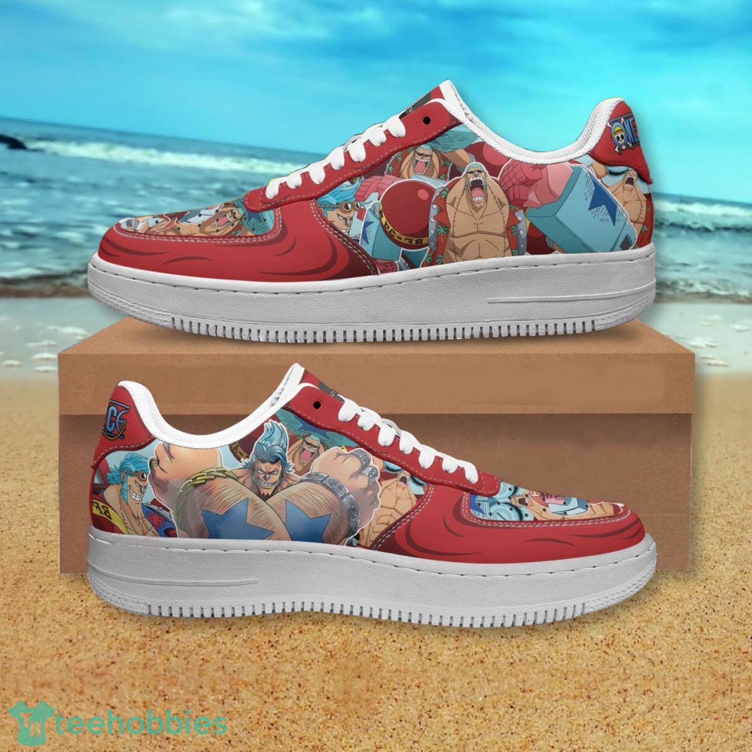 One Piece Franky Air Force Shoes Gift For Anime's Fans image One Piece Franky Air Force Shoes Gift For Anime's Fans Product Photo 1
