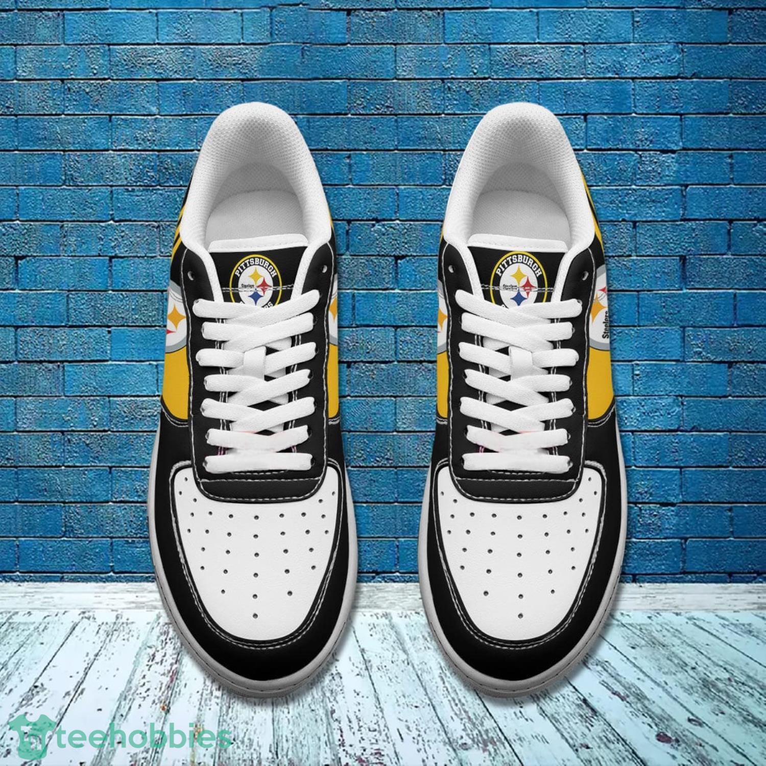 Pittsburgh Steelers NFL Yellow Air Force Shoes Gift For Fans - Freedomdesign