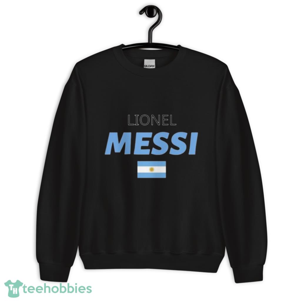 Qatar 2022 World Cup Argentina Lionel Messi T-Shirt - Unisex Crewneck Sweatshirt Qatar 2022 World Cup Argentina Lionel Messi T-Shirt - Unisex Crewneck Sweatshirt