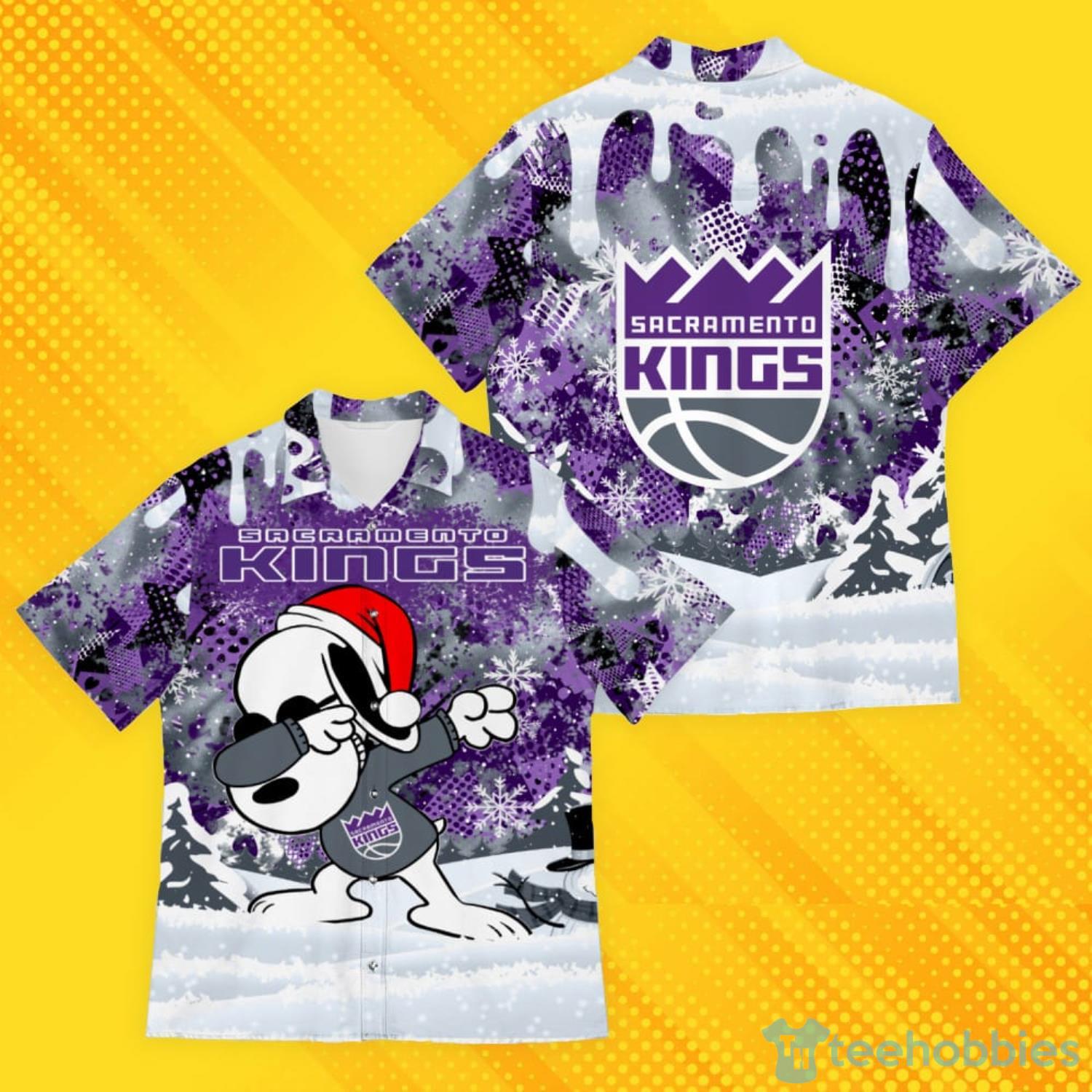 Sacramento Kings Snoopy Dabbing The Peanuts Hawaiian Shirt Product Photo 1 Sacramento Kings Snoopy Dabbing The Peanuts Hawaiian Shirt Product Photo 1