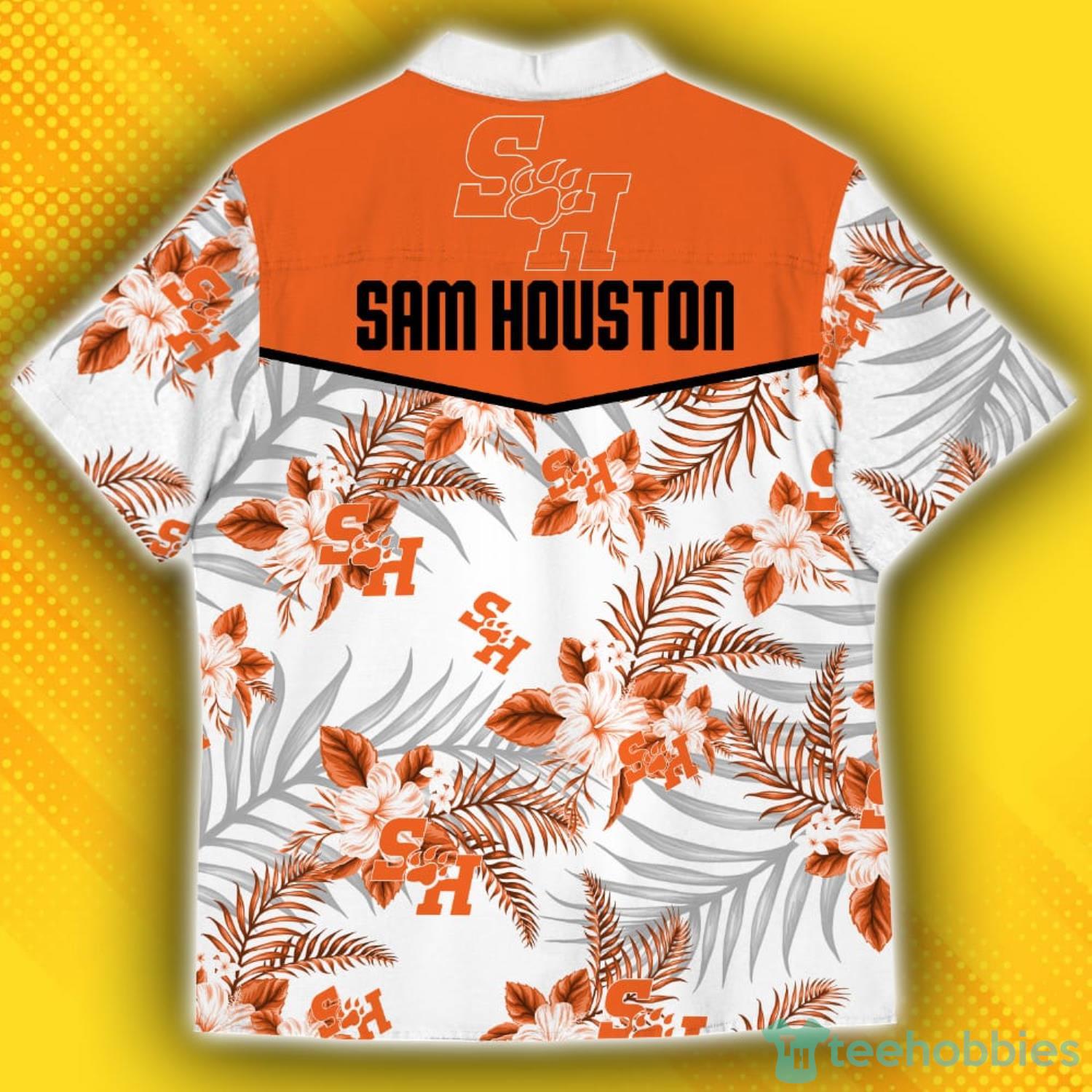 Houston Texans Hawaii Tropical Patterns Ugly Christmas Sweater For