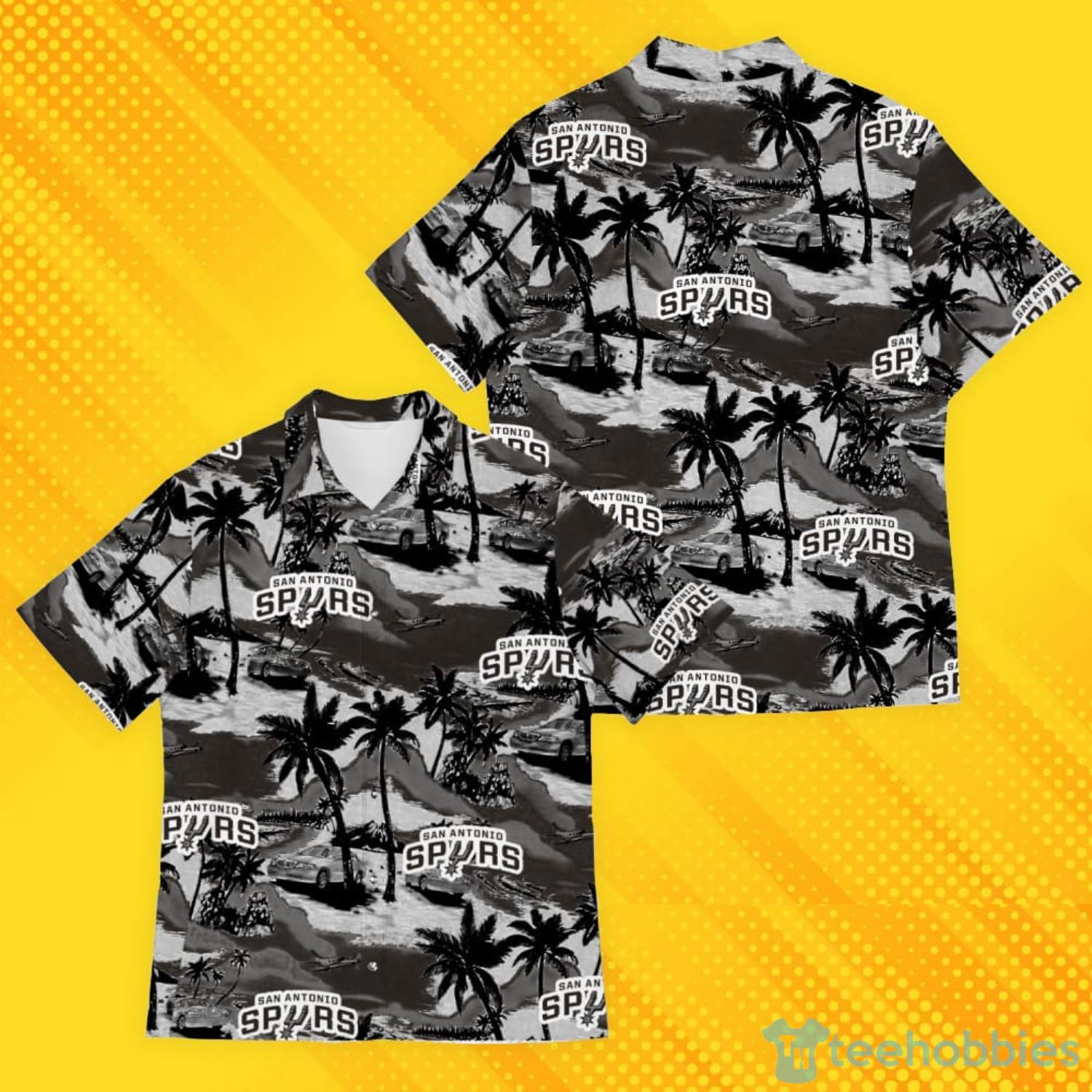 San Antonio Spurs Sports American Tropical Patterns Hawaiian Shirt Product Photo 1