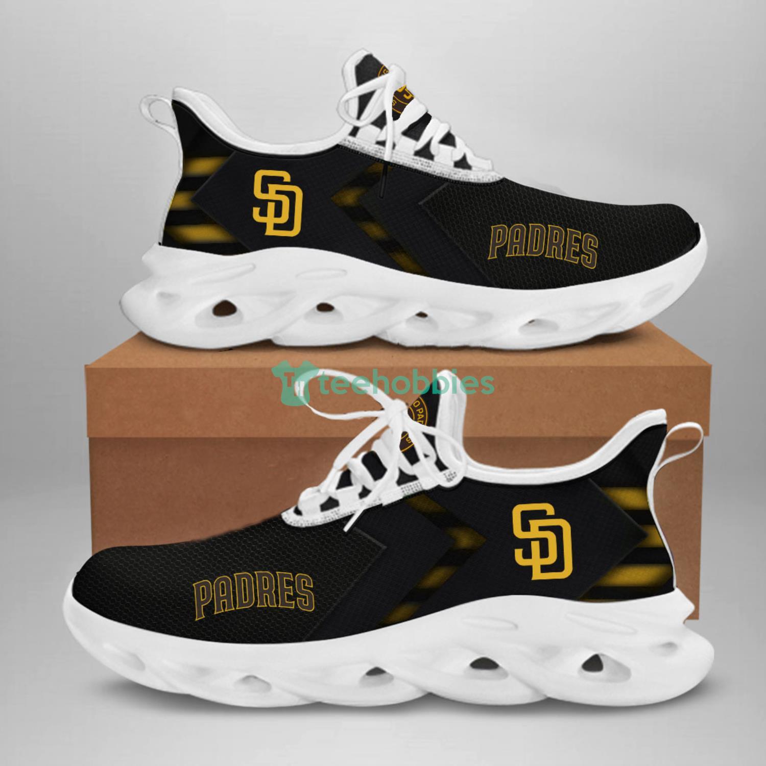 MLB San Diego Padres Max Sole Sneakers Shoes - T-shirts Low Price