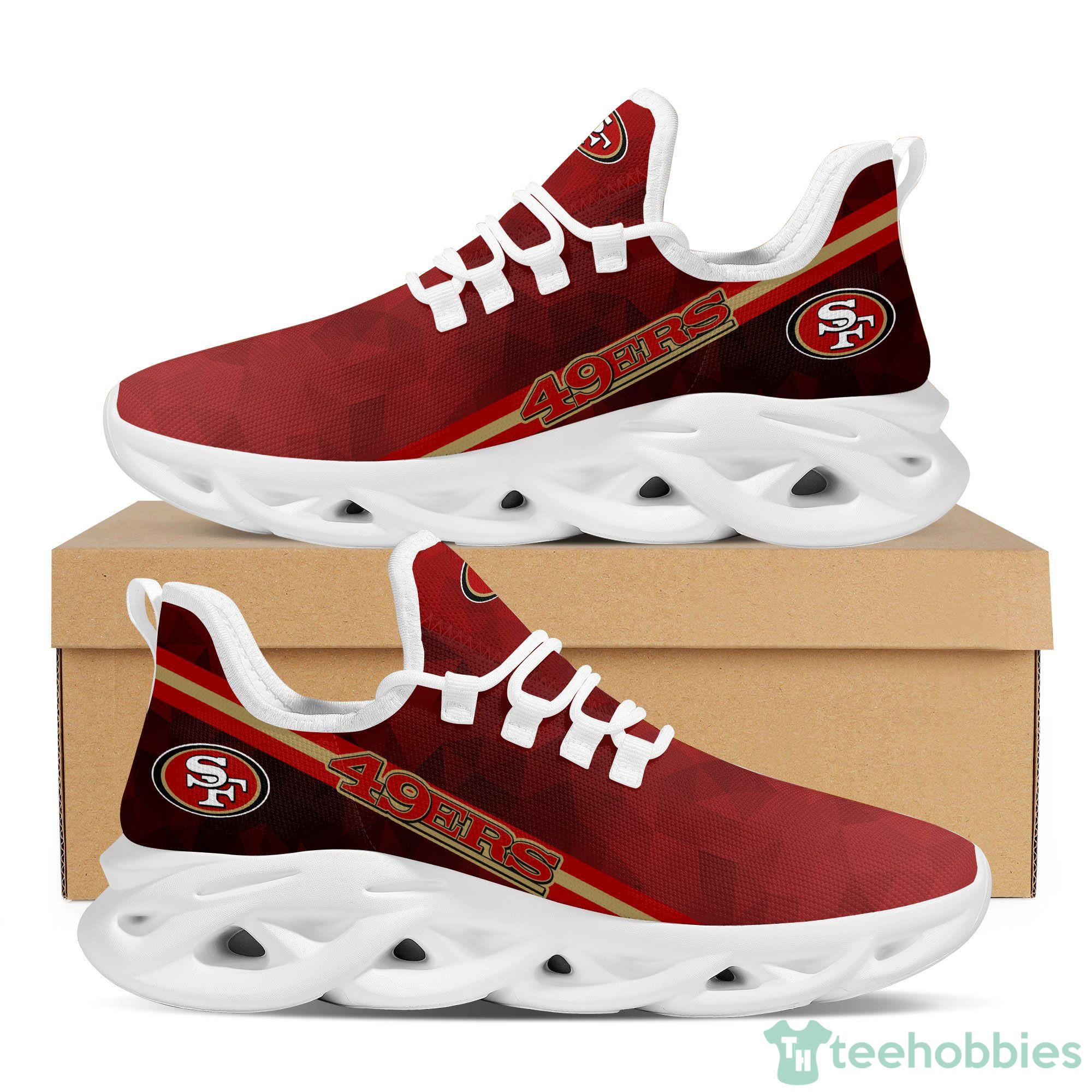 San Francisco 49ers NFL Mens Team Color Sneakers