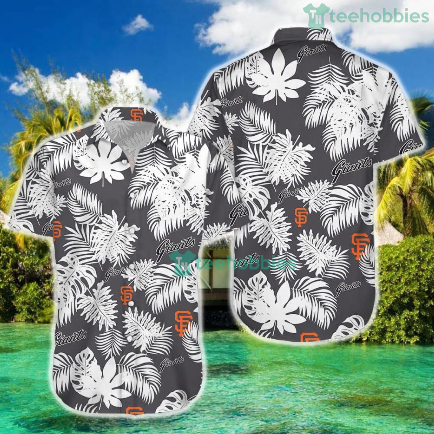 Custom Name San Francisco Giants MLB Cheap Hawaiian Shirt For Men Women - T- shirts Low Price