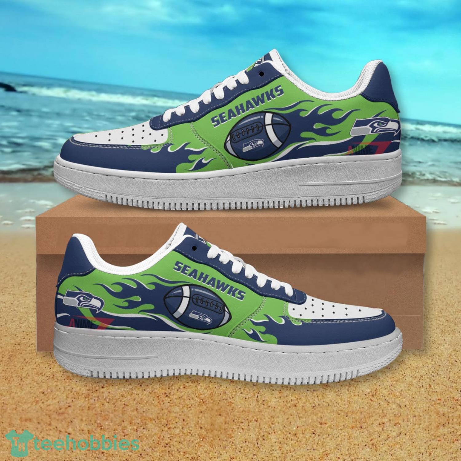 Seattle Seahawks Logo NFL Air Force Shoes Gift For Fans Product Photo 1 Seattle Seahawks Logo NFL Air Force Shoes Gift For Fans Product Photo 1