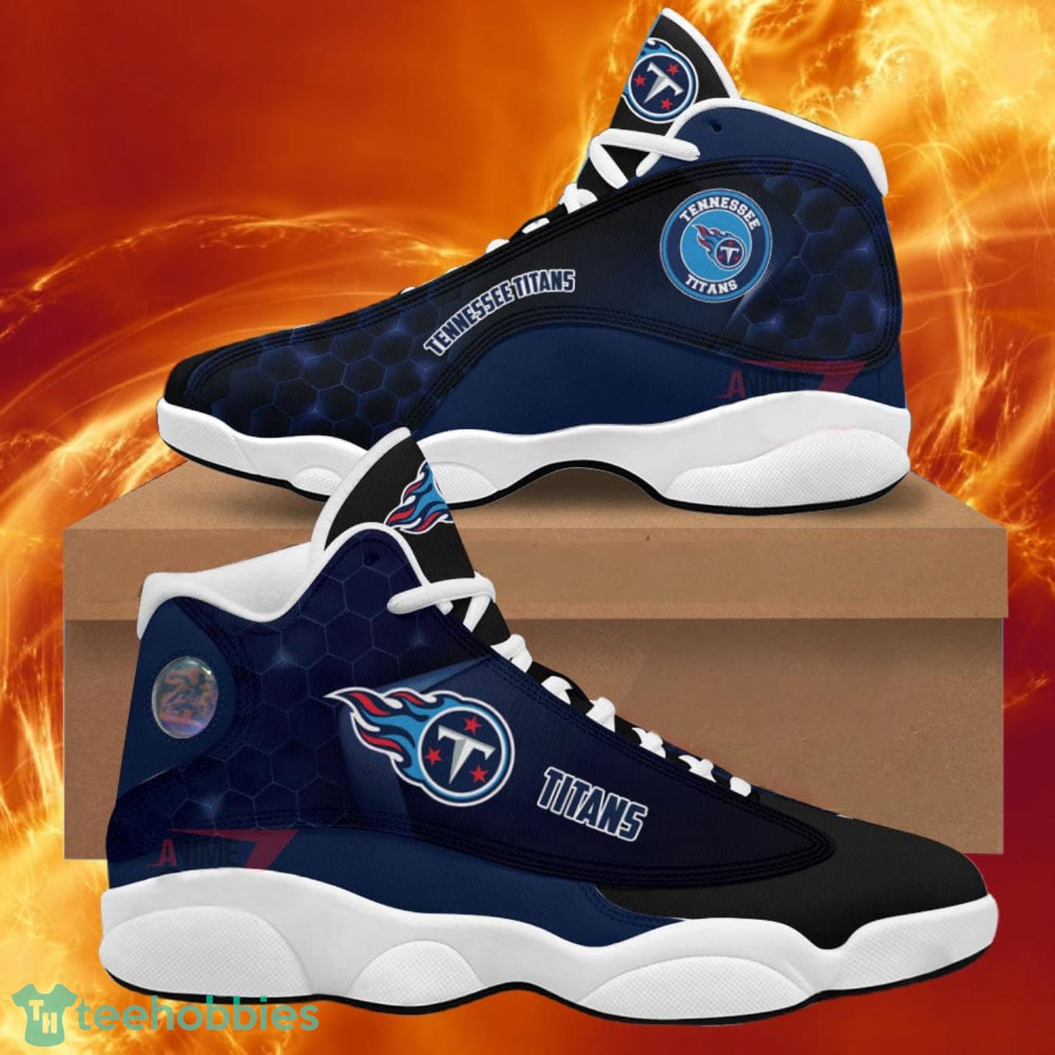 Tennessee Titans Air Jordan 13 Sneakers Nfl Custom Sport Shoes