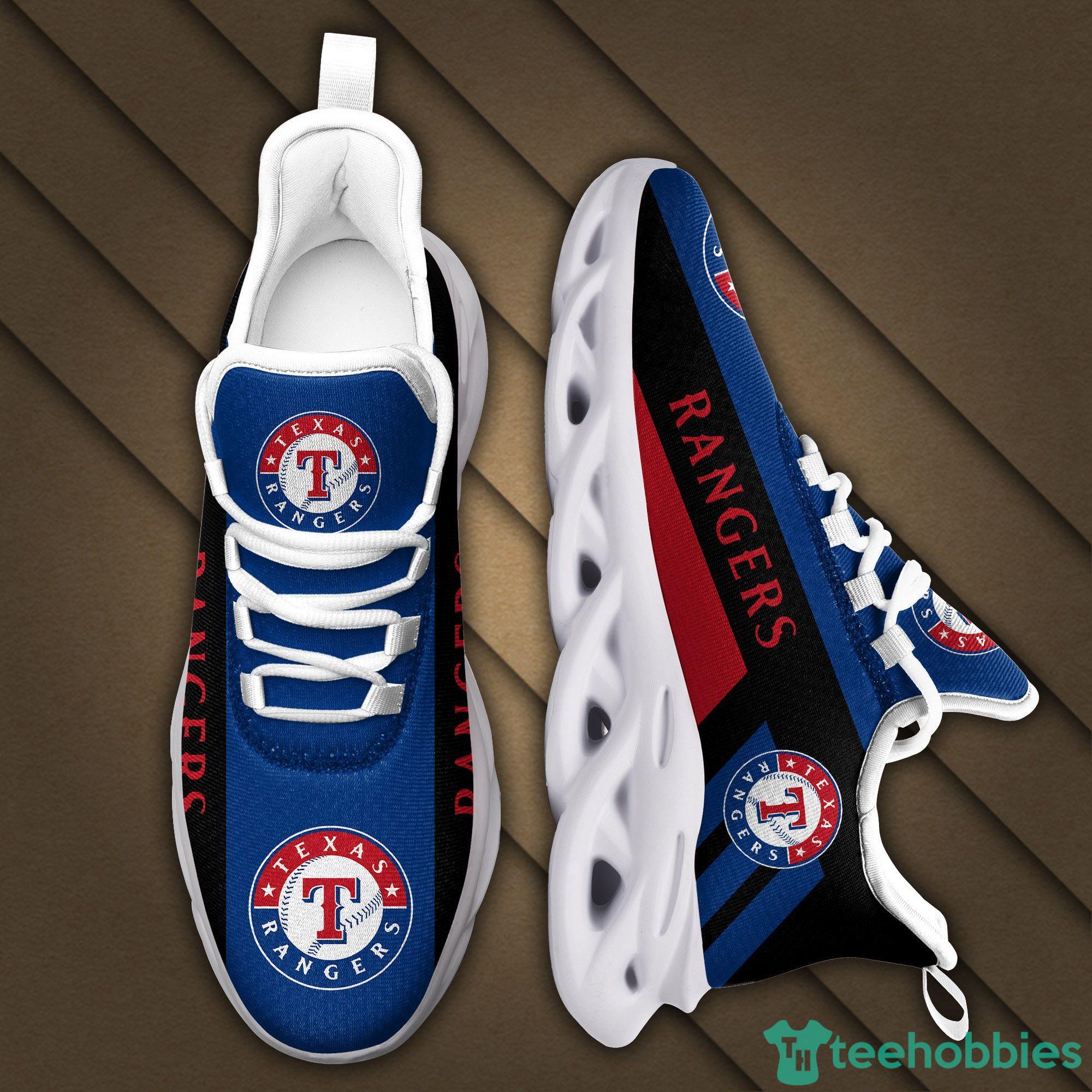 For Fans MLB Texas Rangers Personalized Name Max Soul Sneakers