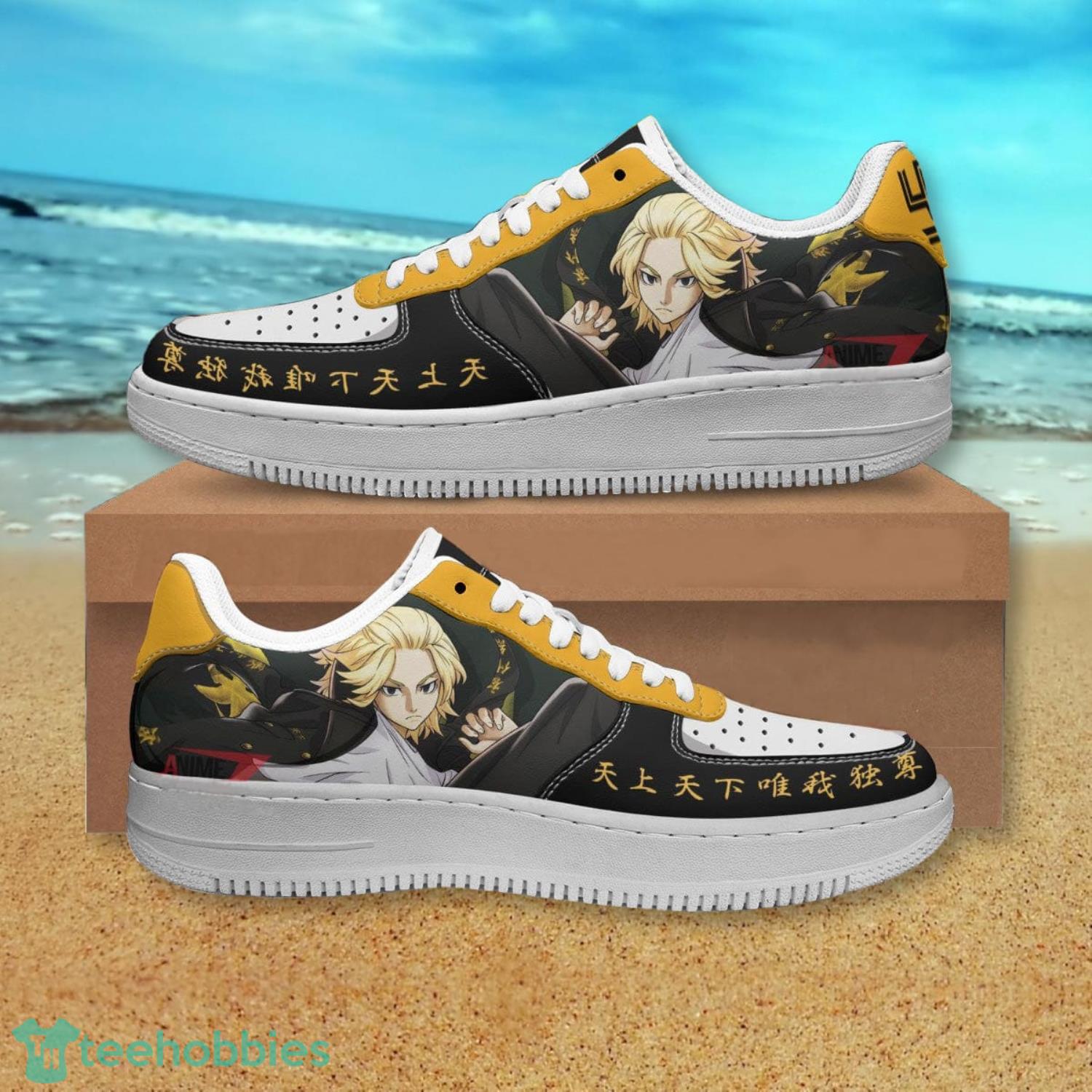 Tokyo Revengers Milkey Air Force Shoes Gift For Anime's Fans image Tokyo Revengers Milkey Air Force Shoes Gift For Anime's Fans Product Photo 1