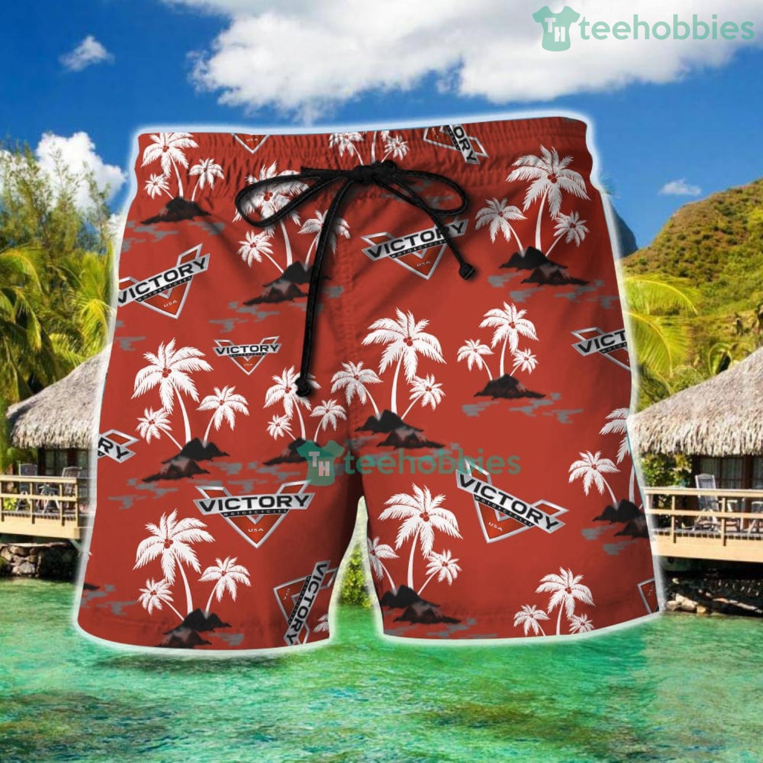 Victory Motorcycles Hawaiian Shirt And Short For Fans Product Photo 4 Victory Motorcycles Hawaiian Shirt And Short For Fans Product Photo 4