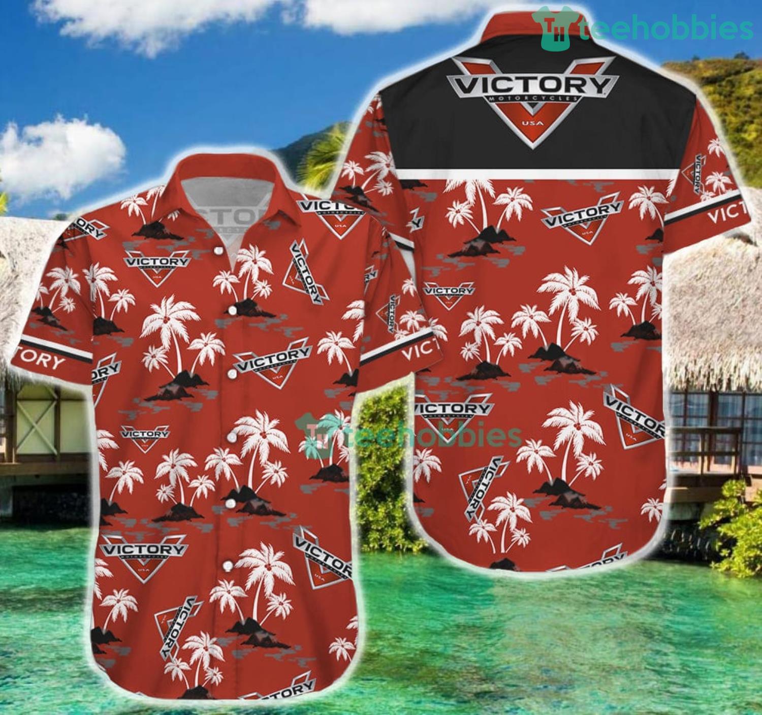 Victory Motorcycles Hawaiian Shirt And Short For Fans Product Photo 5 Victory Motorcycles Hawaiian Shirt And Short For Fans Product Photo 5
