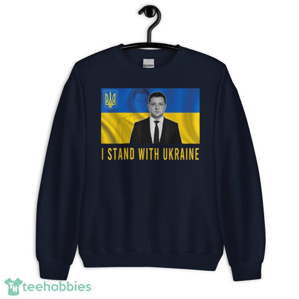 Volodymyr Zelensky Not All Heroes Wear Capes Support Ukraine T-Shirt - Unisex Crewneck Sweatshirt-1 Volodymyr Zelensky Not All Heroes Wear Capes Support Ukraine T-Shirt - Unisex Crewneck Sweatshirt-1