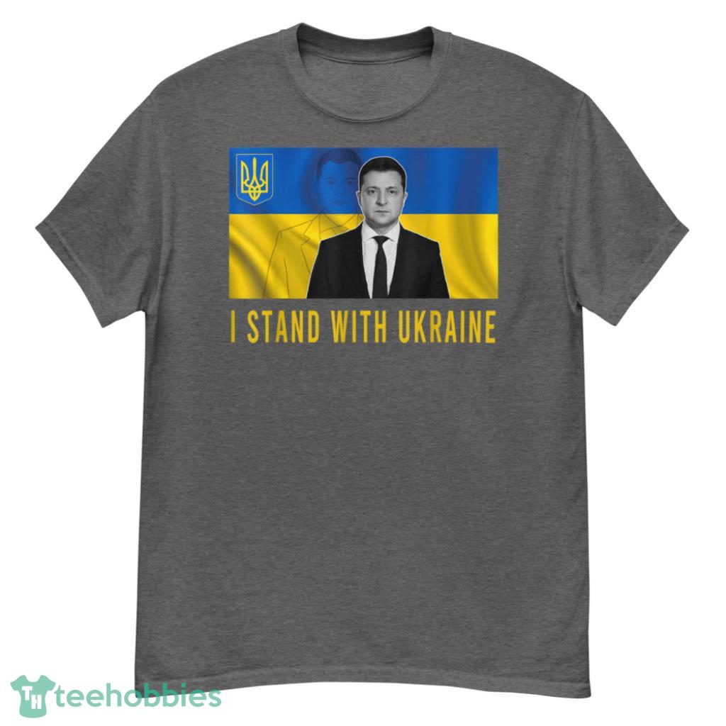 Volodymyr Zelensky Not All Heroes Wear Capes Support Ukraine T-Shirt - G500 Men’s Classic T-Shirt-1 Volodymyr Zelensky Not All Heroes Wear Capes Support Ukraine T-Shirt - G500 Men’s Classic T-Shirt-1