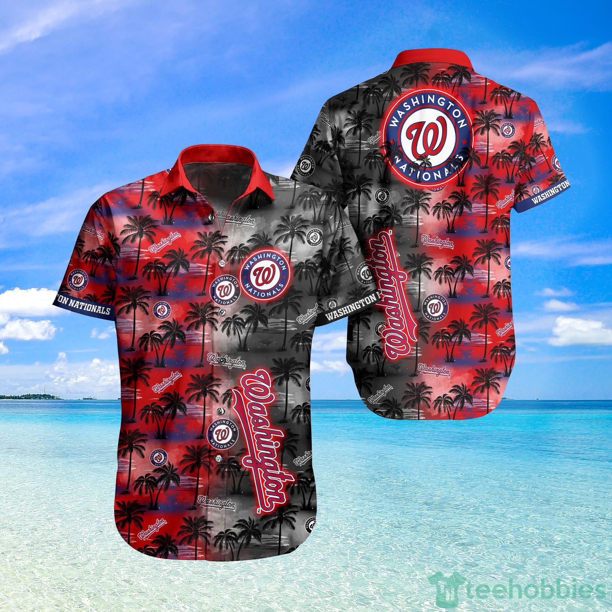 Washington Nationals Coconut Vintage MLB Hawaiian Shirt Product Photo 1