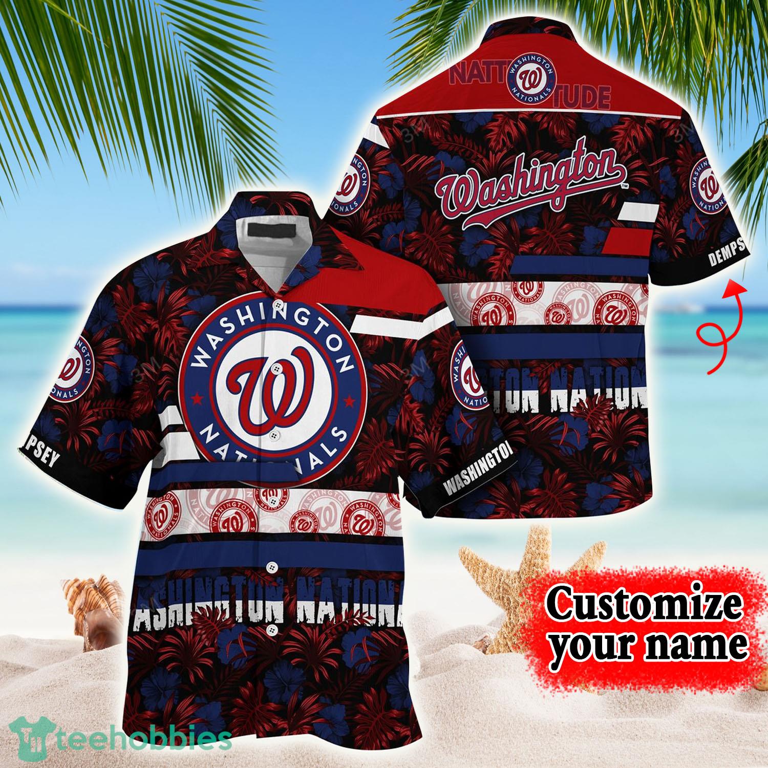 Washington Nationals MLB-Super Hawaiian Shirt - Washington Nationals MLB-Super Hawaiian Shirt