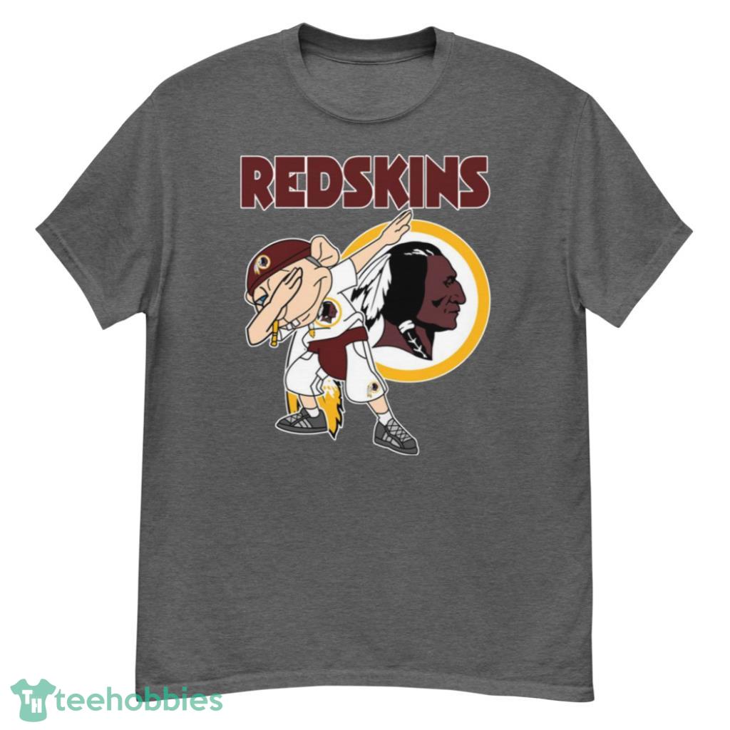 NFL Team Apparel Gray Washington Redskins Graphic T-Shirt Men's Size M  Medium