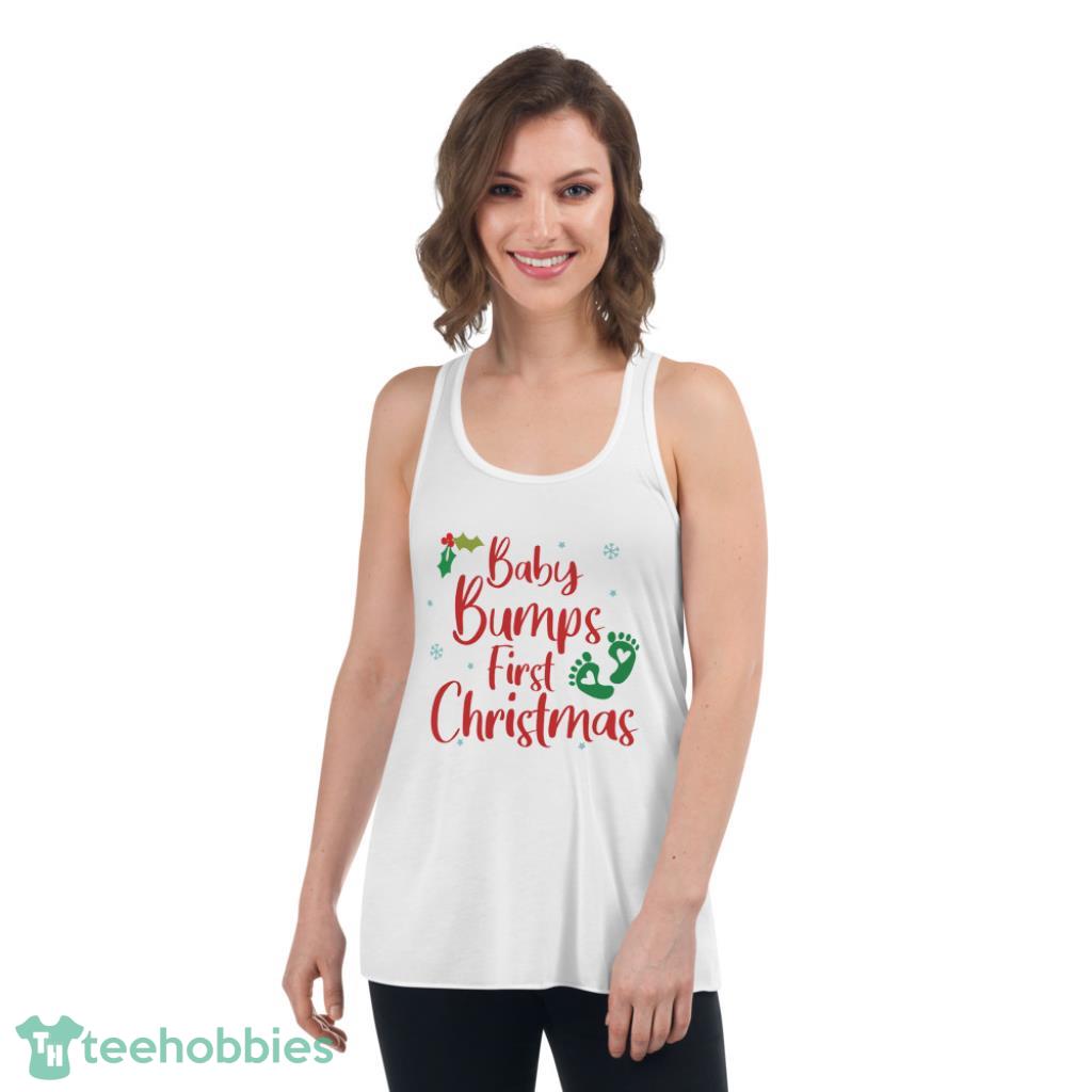 Baby bumps best sale first christmas shirt