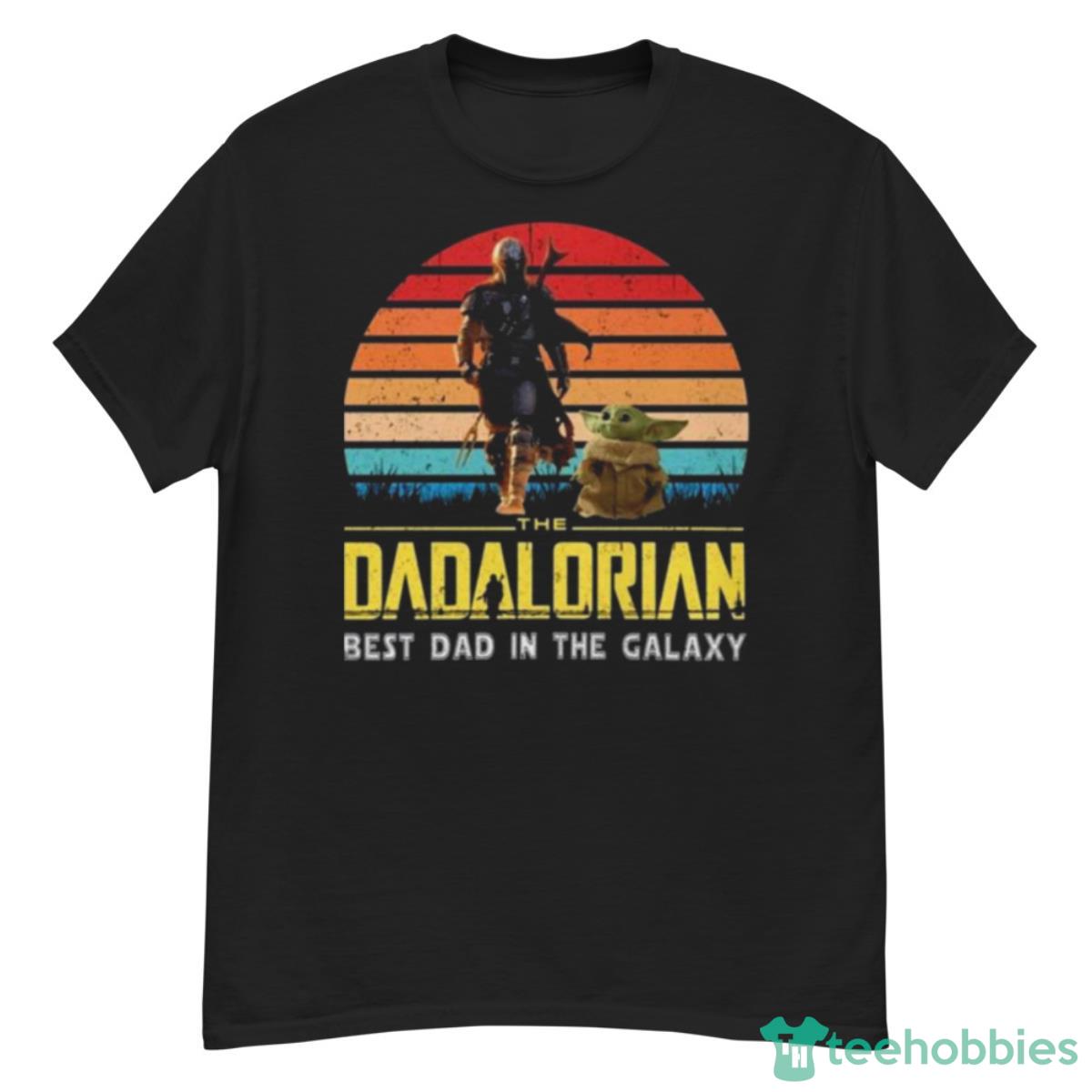 2023 The Dadalorian Best Dad In The Galaxy NBA Shirt Product Photo 1