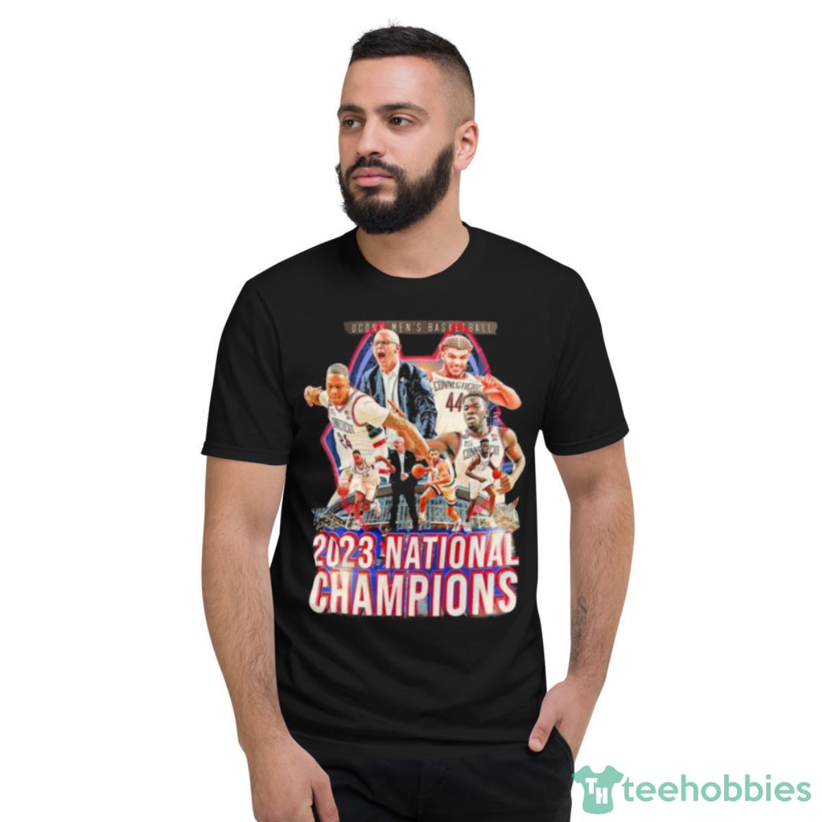 2023 Uconn Men’s Basketball National Champions Shirt - Short Sleeve T-Shirt